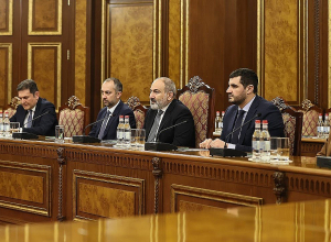 Премьер-министр принял делегацию спецпосланников ЕС и государств-членов ЕС по вопросам Восточного партнерства