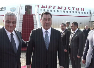 Ղրղզստանի Հանրապետության նախագահը ժամանել է Հայաստան