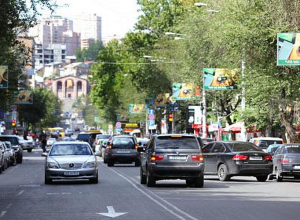 Будет перекрыто движение по проспекту Маштоца от улицы Туманяна до улицы Пушкина