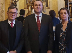 Секретарь Совбеза встретился с французским сопредседателем Минской группы