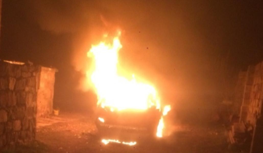 այրվող մեքենա