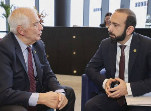 Встреча Арарата Мирзояна с Жозепом Боррелем