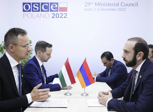 Главы МИД Армении и Венгрии выступили с совместным заявлением