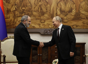 Никол Пашинян направил поздравительное послание Владимиру Путину по случаю его переизбрания на пост президента