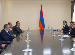 Делегация Арцаха в МИД-е