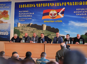 Сохранение Арцаха армянским – дело достоинства всего армянского народа: Рубен Варданян провел встречу в Аскеране