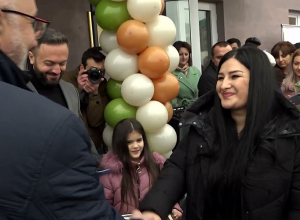 Նախագահը ներկա է գտնվել Գյումրիի Մուշ 2 թաղամասում կառուցված շենքերի բացման արարողությանը