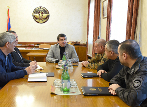 Араик Арутюнян созвал совещание с участием руководителей силовых структур