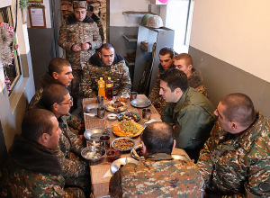 Ален Симонян 29 декабря посетил N-ю воинскую часть МО РА