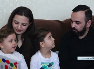 Բազմազավակ ընտանիքը՝ Շուշիից