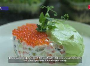 Новый вкус и уникальная подача традиционных блюд: повар Карапет Кешишян на родине