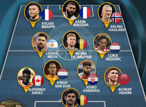 Մեսին, Մբապեն և Հալանդը՝ միևնույն թիմում