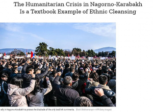 Гуманитарный кризис в Нагорном Карабахе - хрестоматийный пример этнической чистки: Армен Саркисян