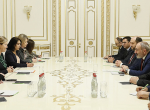 Վարչապետն ընդունել է Ֆրանսիայի Ազգային ժողովի նախագահի գլխավորած պատվիրակությանը