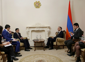 Секретарь СБ принял главу МИД Арцаха