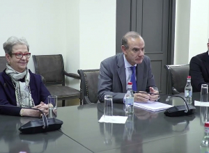 Арарат Мирзоян принял генерального секретаря Европейской службы ЕС