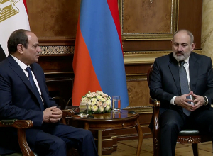 Վարչապետն առանձնազրույց է ունեցել Եգիպտոսի նախագահի հետ