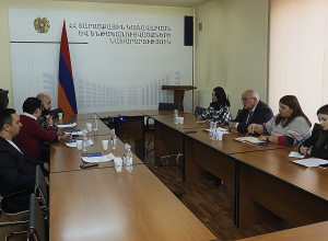 Փոխնախարար Վաչե Տերտերյանն ընդունել է Մոսկվայի «Կիլիկիա» հայկական գործարար ակումբի ղեկավարին