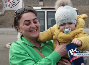 Ещё одна группа арцахцев вернулась домой