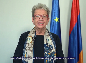 Объединили силы в поддержку Сюника: Андреа Викторин