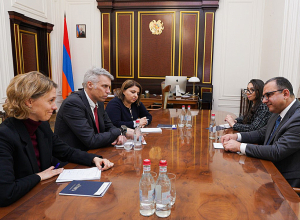 Փոխվարչապետ Տիգրան Խաչատրյանը ՀԲ գործընկերների հետ քննարկել է համագործակցությանն առնչվող հարցեր