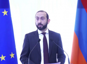 Выступление Мирзояна на церемонии открытия плана действий СЕ для РА 2023-2026гг.