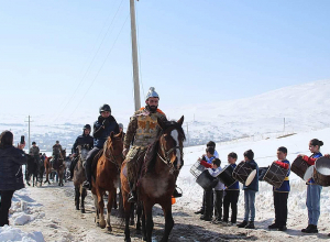 Ապարանյան ձմեռ՝ Լենինի սարին