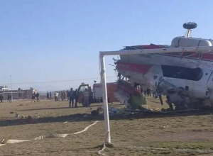 Вертолет с министром спорта Ирана потерпел крушение