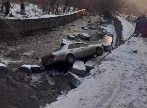 Մեքենան հայտնվել է Աղստեւ գետում