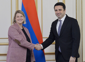ԱԺ նախագահ Ալեն Սիմոնյանն ընդունել է Լյուքսեմբուրգի Պատգամավորների պալատի բյուրոյի անդամներին