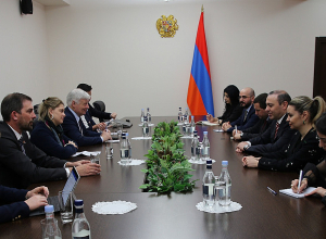 Секретарь СБ принял членов бюро Палаты депутатов Люксембурга