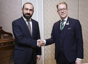 Главы МИД Армении и Швеции встретились