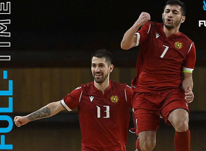 Ֆուտզալի Հայաստանի հավաքականը մտավ Աշխարհի առաջնության հաջորդ փուլ