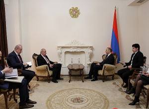 Секретарь СБ принял новоназначенного посла Грузии