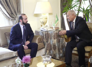 ՀՀ ԱԳ նախարարի հանդիպումն Արաբական պետությունների լիգայի գլխավոր քարտուղարի հետ