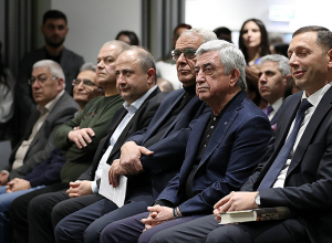 ՀՀ երրորդ նախագահ Սերժ Սարգսյանի «Բանակցային առաջնագծում» գրքի շնորհանդեսը. ՈւՂԻՂ