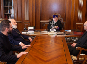 Գարեգին Բ-ն ընդունել է «Ռենովաբիս» բարեգործական կազմակերպության գլխավոր գործադիր տնօրենին