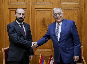 Հայաստանի և Լիբանանի ԱԳ նախարարների հանդիպումը