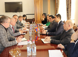 Посол РФ в Армении Сергей Копыркин находится с рабочим визитом в Гегаркуникской области