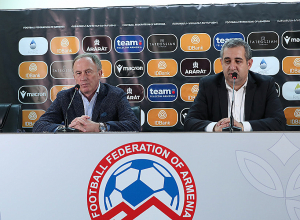 Հայաստանի Ազգային հավաքականի մարզիչ Ալեքսանդր Պետրակովի առաջին մամուլի ասուլիսը. ՈՒՂԻՂ