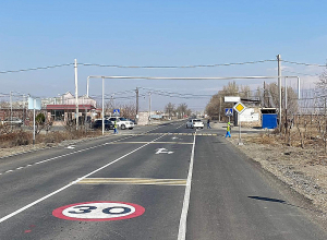 Մի շարք վթարավտանգ տեղամասերում տեղադրվել են անվտանգության նշաններ