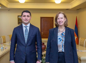 Председатель СК РА Аргишти Кярамян принял делегацию, возглавляемую новоназначенным послом США в РА Кристиной Куинн