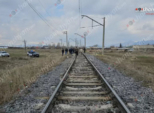 Գեղարքունիքի մարզում գնացքը հարվածել է 45-ամյա տղամարդուն. վերջինս տեղում մահացել է. shamshyan.com