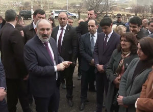 Վարչապետը ծանոթացել է Գառնահովիտի դպրոցի կառուցման ընթացքին և զրուցել գառնահովիտցիների հետ