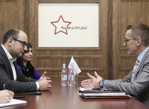 Фракция «Честь имею» встретилась с послом Швейцарии в Армении