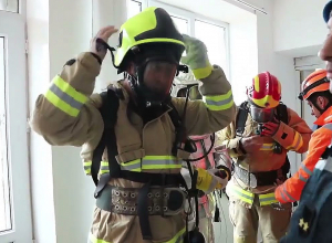 Начальники групп пожарно-спасательных формирований проходят переподготовку