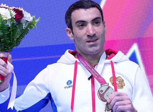 Վահագն Դավթյանը՝ Եվրոպայի մարմնամարզության փոխչեմպիոն