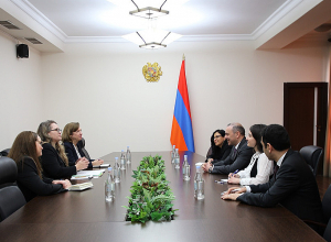 Секретарь СБ принял Эрику Олсон