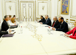 Նիկոլ Փաշինյանն ընդունել է Մինսկի խմբի ամերիկացի համանախագահ Լուիս Բոնոյին