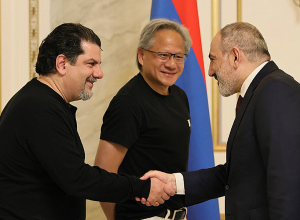 Основатель компании Nvidia заявил на встрече с премьер-министром, что впечатлён Арменией